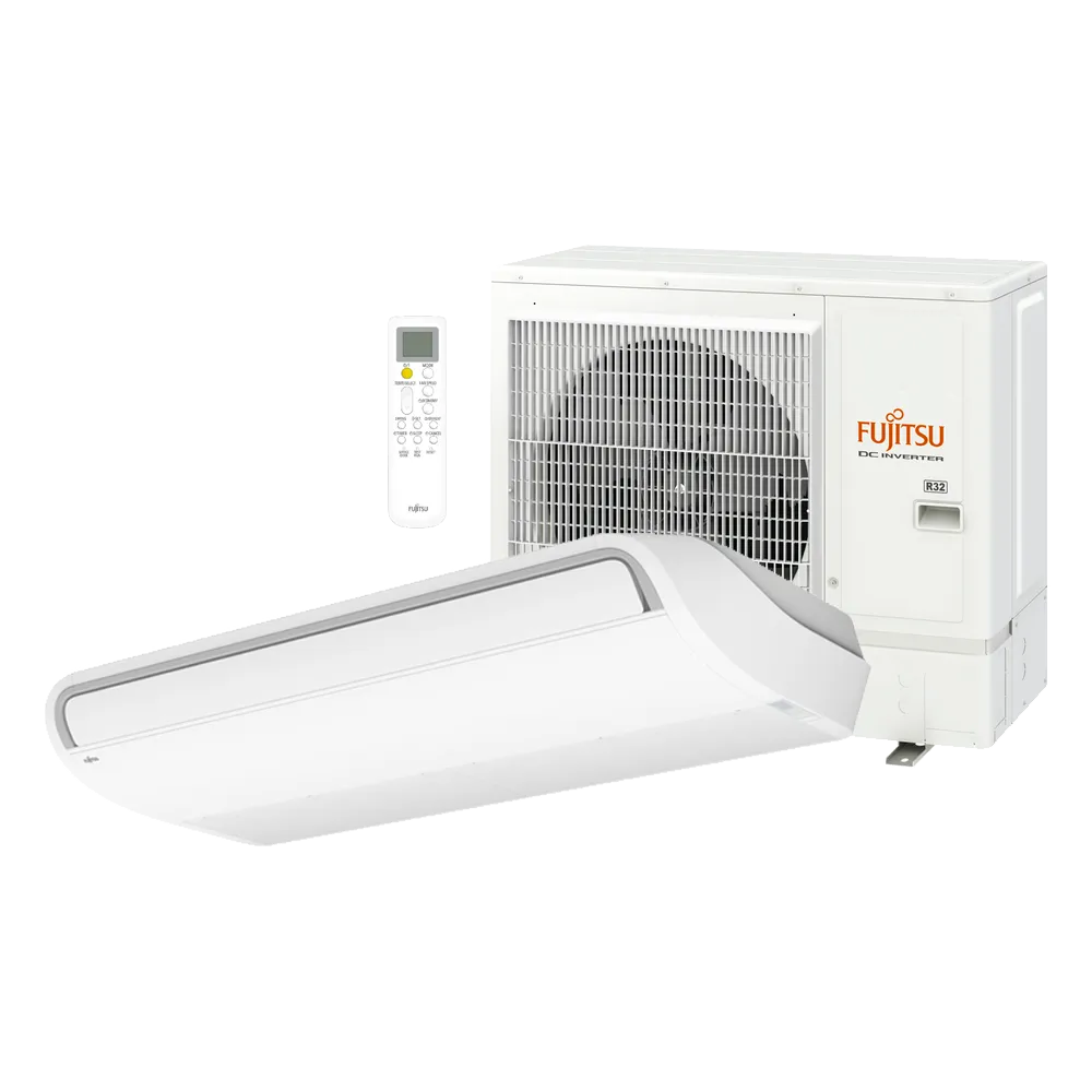 Ar Condicionado Piso Teto Fujitsu Inverter 35000 Btus Quente e Frio 220v R-32