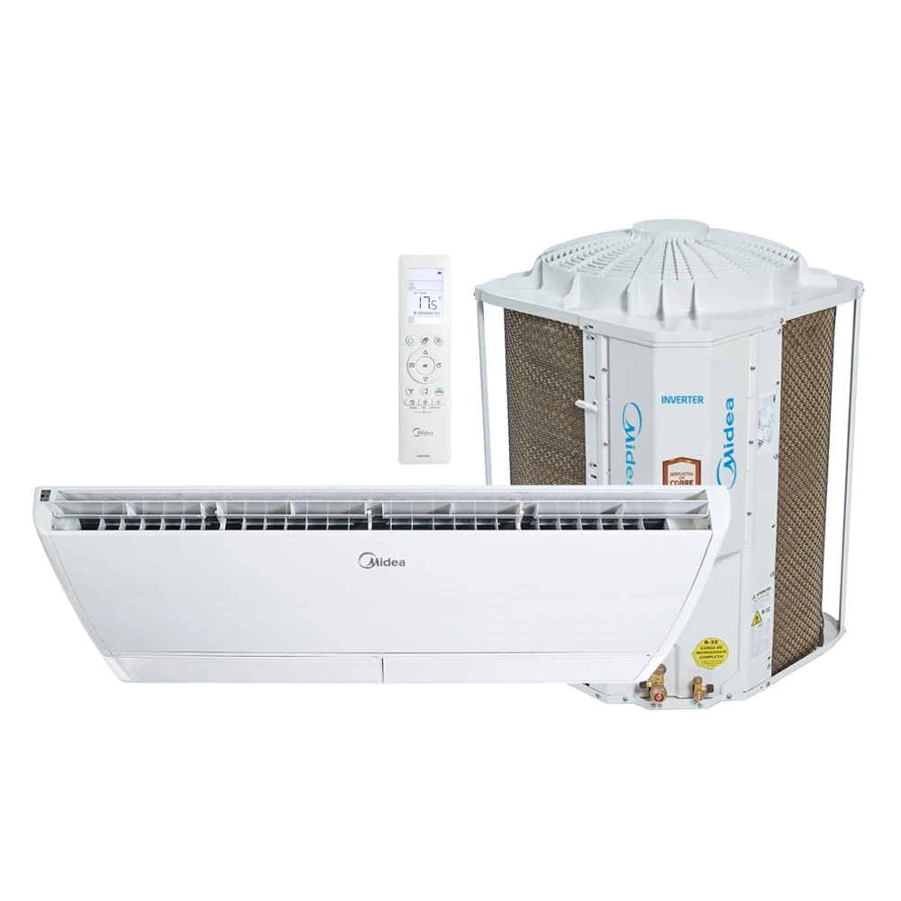 Ar Condicionado Piso Teto Midea Inverter Connect 36000 Btus Frio 220v R-32